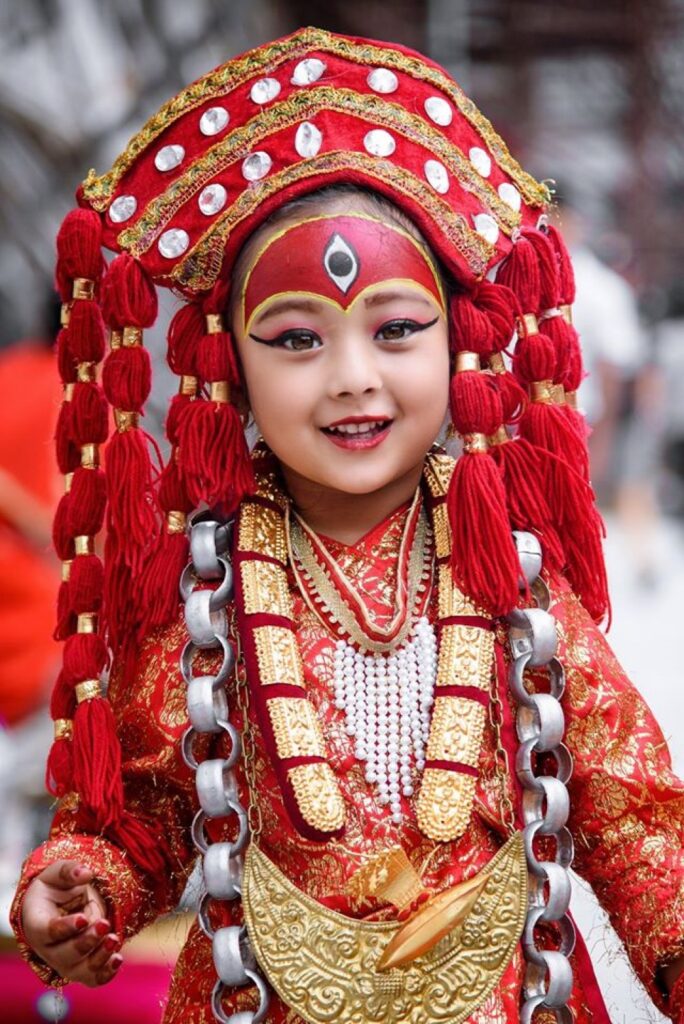 Kumari Devi, or the Living Goddess